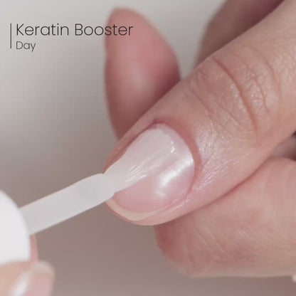 Day and night nail strengthening treatment for damaged nails from gel and acrylics